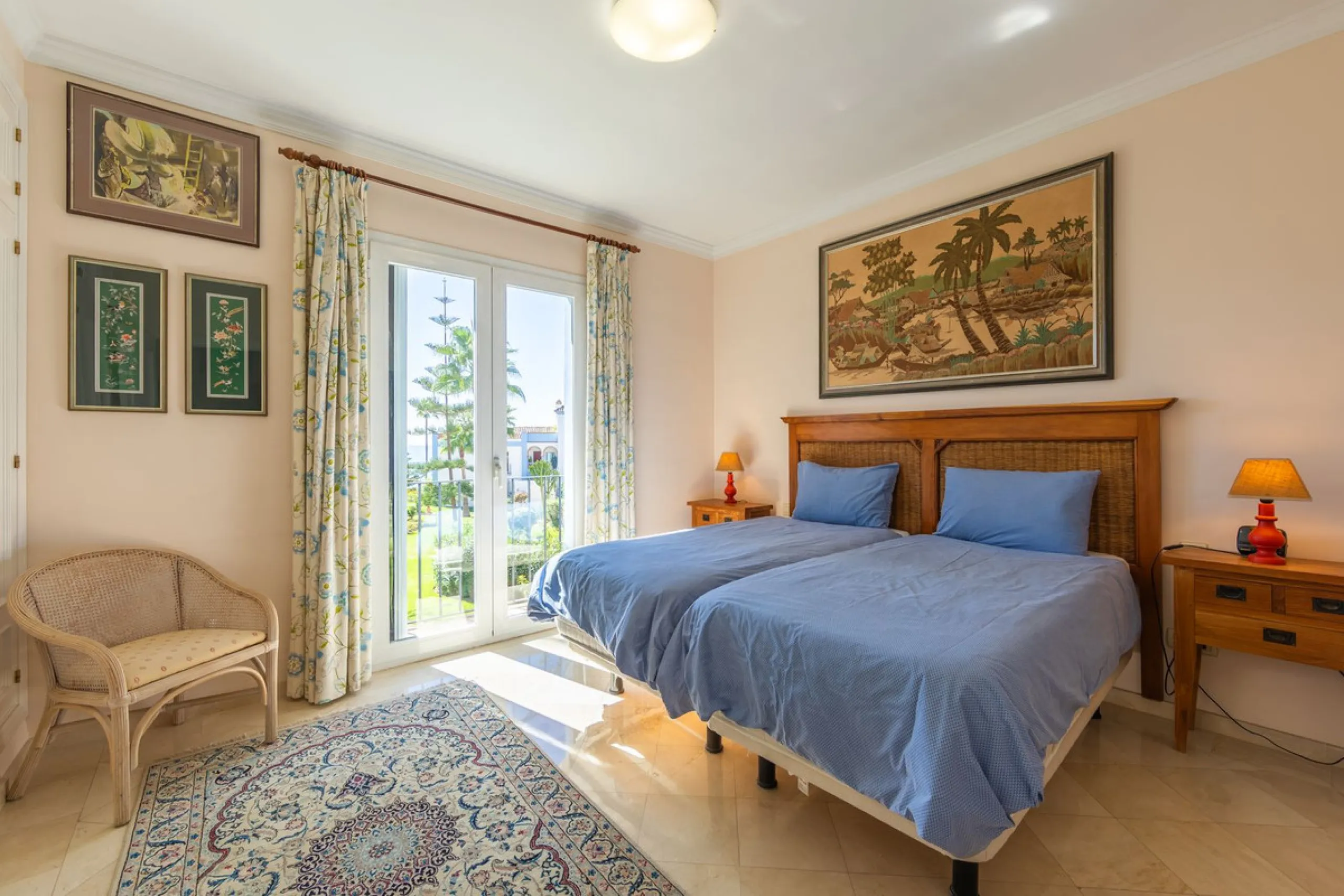 Stunning mid-floor apartment in the first line of the beach, with spectacular views of the sea, the beach, Gibraltar, and Africa, located in the exclusive Bay of Casares next to a protected historic area with an ancient Arab tower, within the prestigious 