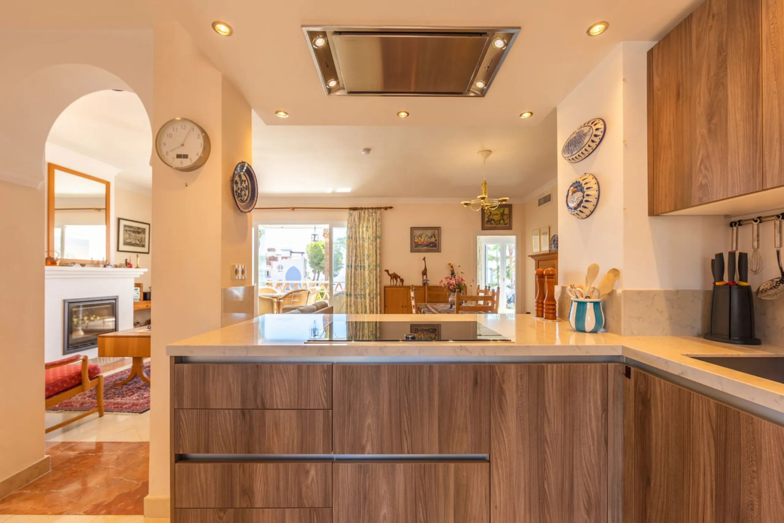 Stunning mid-floor apartment in the first line of the beach, with spectacular views of the sea, the beach, Gibraltar, and Africa, located in the exclusive Bay of Casares next to a protected historic area with an ancient Arab tower, within the prestigious 