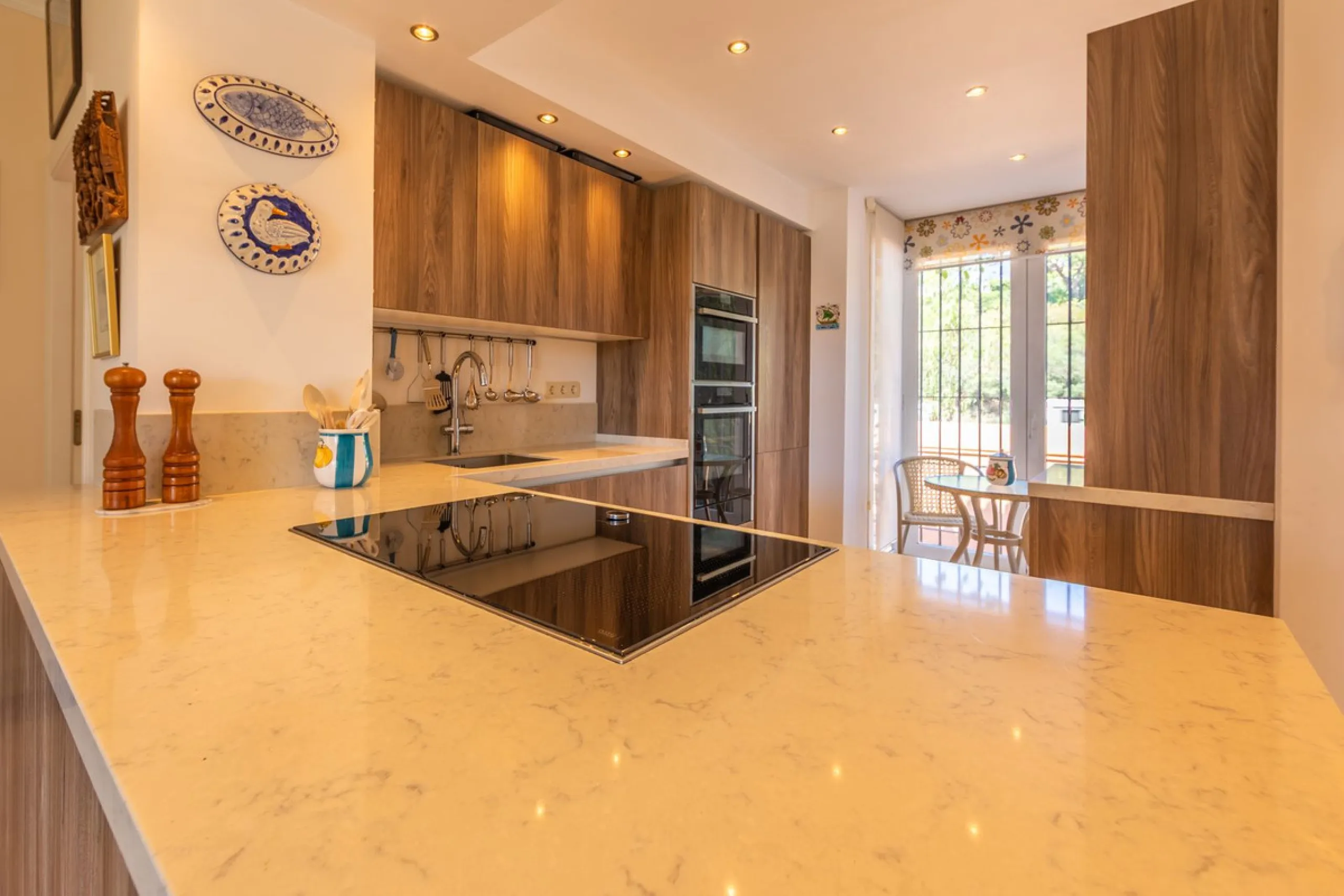 Stunning mid-floor apartment in the first line of the beach, with spectacular views of the sea, the beach, Gibraltar, and Africa, located in the exclusive Bay of Casares next to a protected historic area with an ancient Arab tower, within the prestigious 