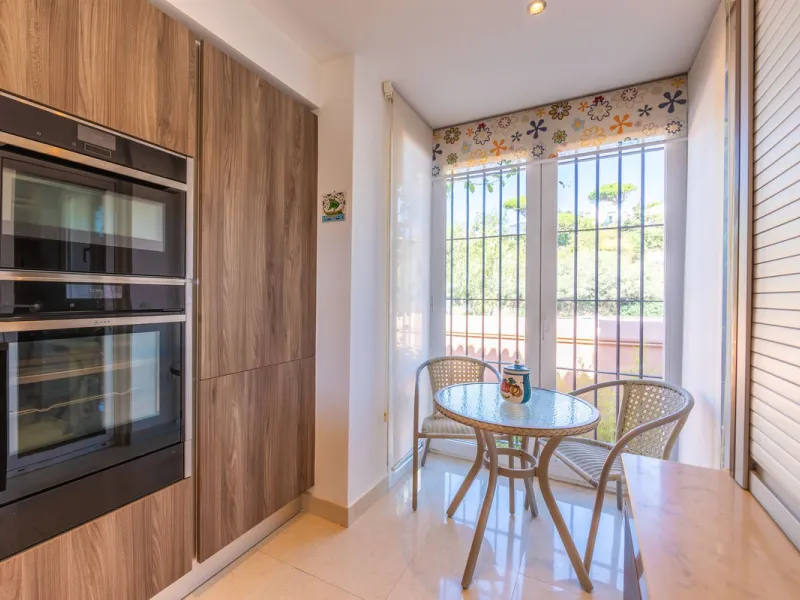 Stunning mid-floor apartment in the first line of the beach, with spectacular views of the sea, the beach, Gibraltar, and Africa, located in the exclusive Bay of Casares next to a protected historic area with an ancient Arab tower, within the prestigious 