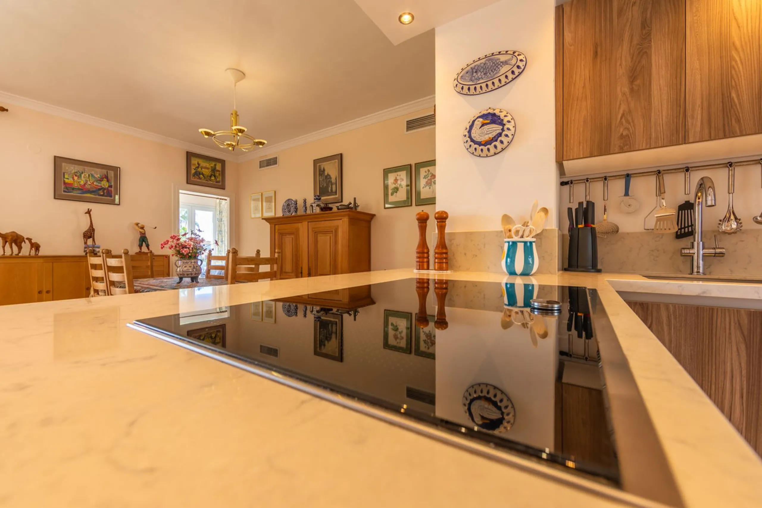 Stunning mid-floor apartment in the first line of the beach, with spectacular views of the sea, the beach, Gibraltar, and Africa, located in the exclusive Bay of Casares next to a protected historic area with an ancient Arab tower, within the prestigious 