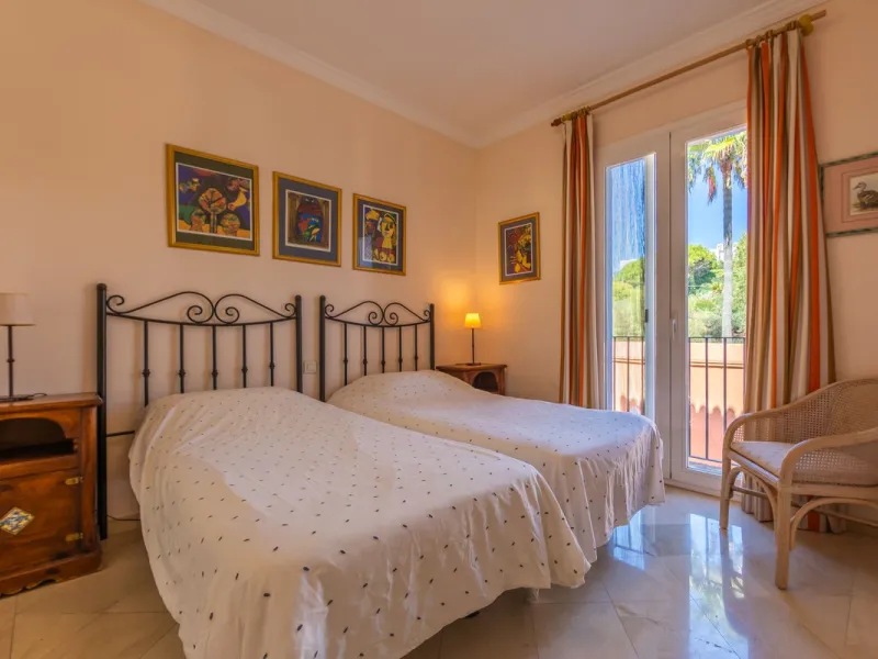 Stunning mid-floor apartment in the first line of the beach, with spectacular views of the sea, the beach, Gibraltar, and Africa, located in the exclusive Bay of Casares next to a protected historic area with an ancient Arab tower, within the prestigious 