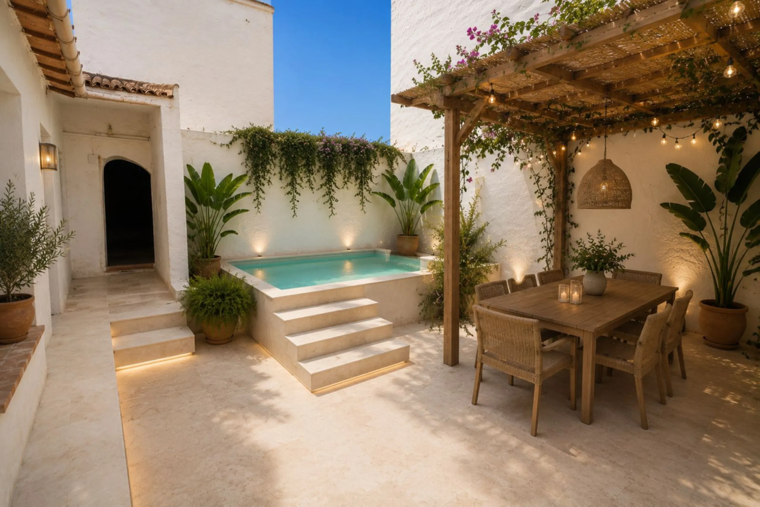 House with 4 Bedrooms and Patio in the Heart of Mijas Pueblo
