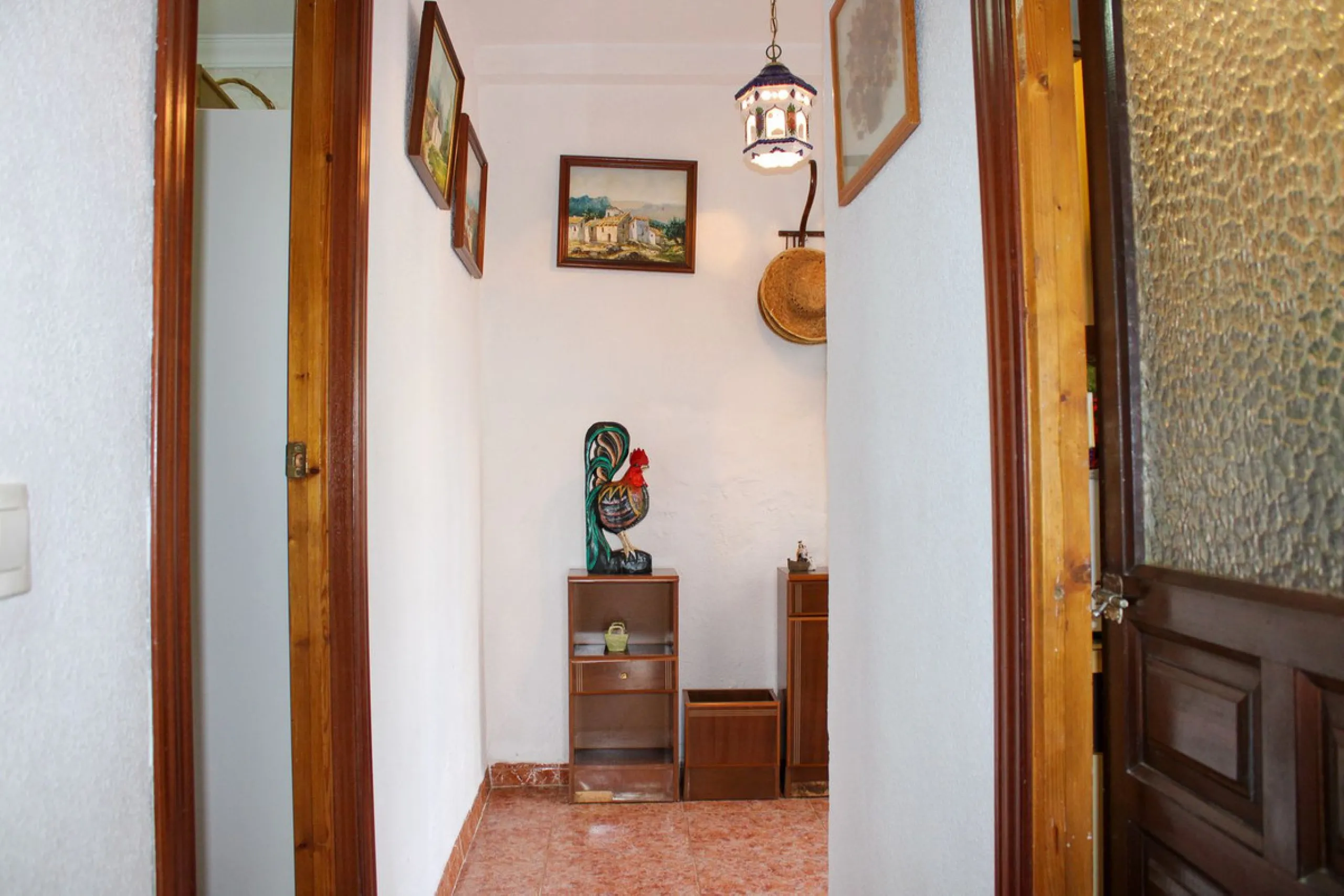Villa with garden, private pool and three large terraces with sea views.
