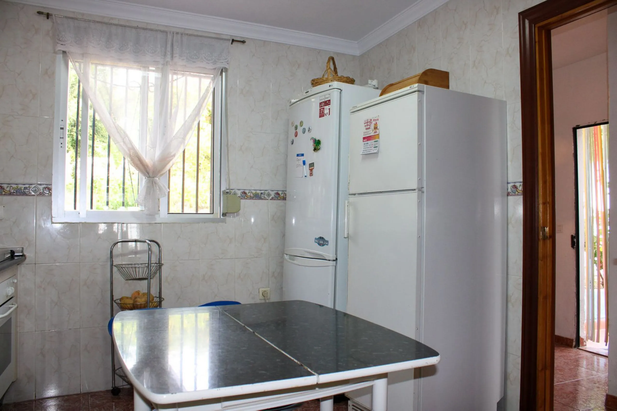 Villa with garden, private pool and three large terraces with sea views.