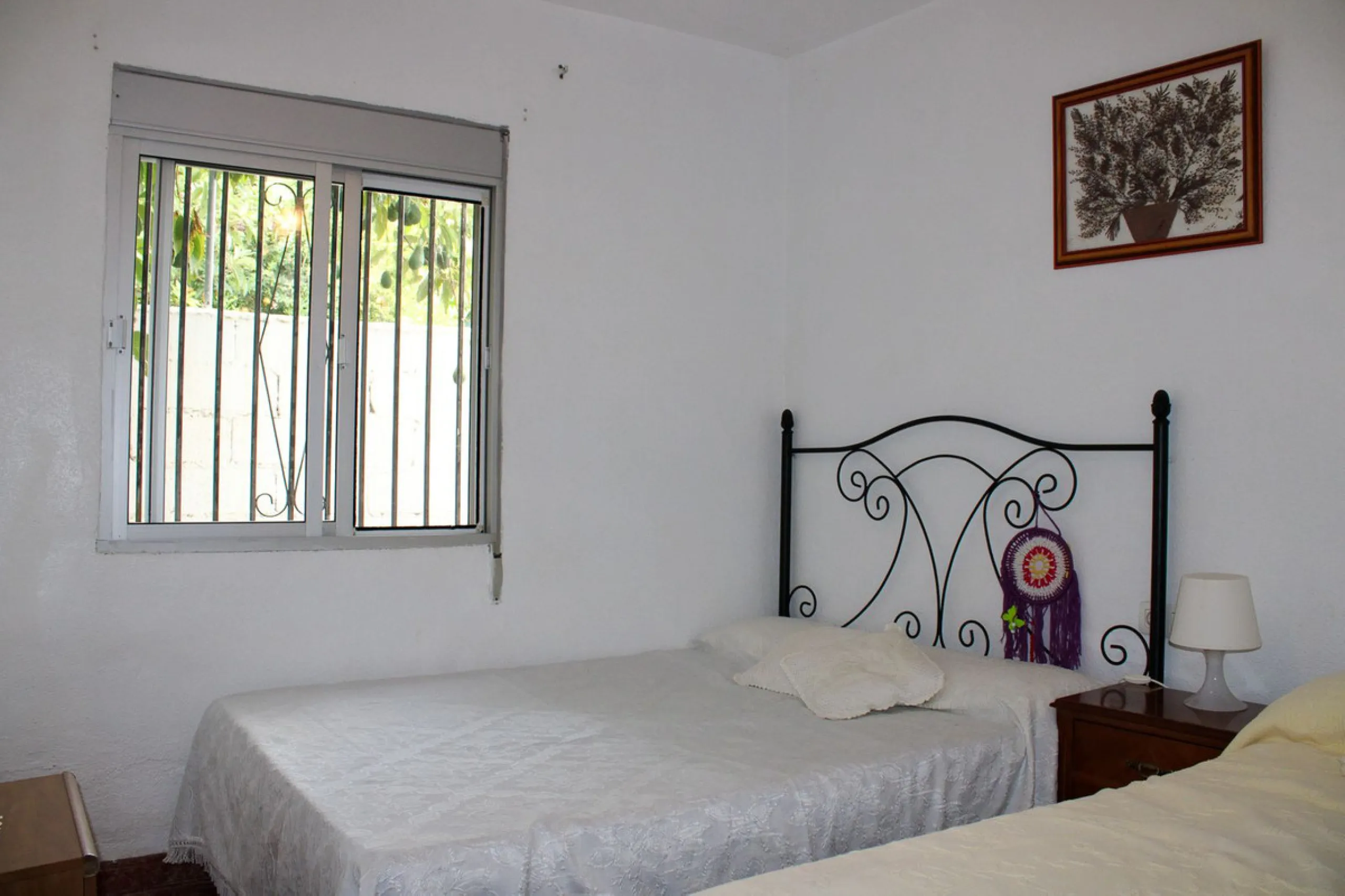 Villa with garden, private pool and three large terraces with sea views.