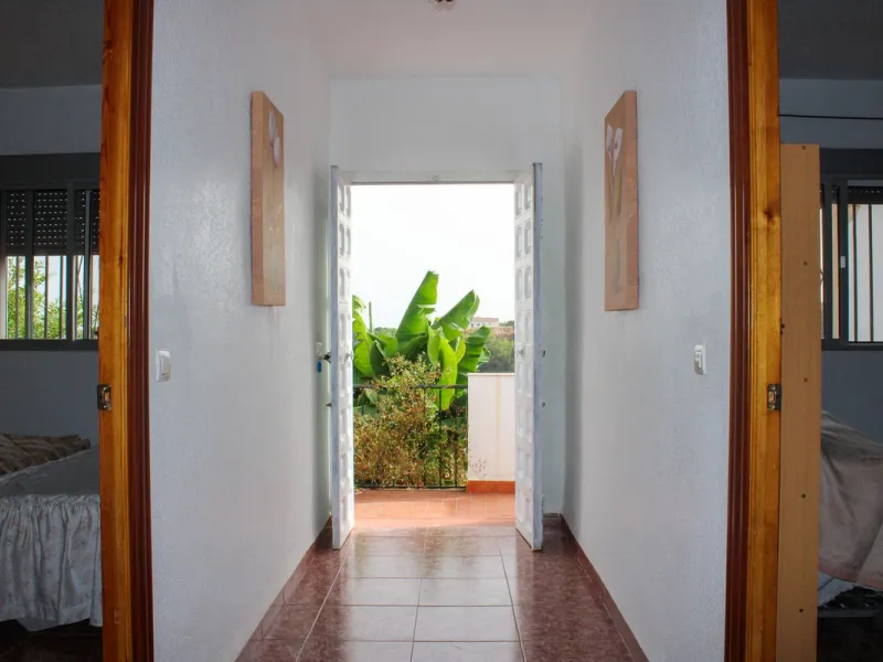 Villa with garden, private pool and three large terraces with sea views.