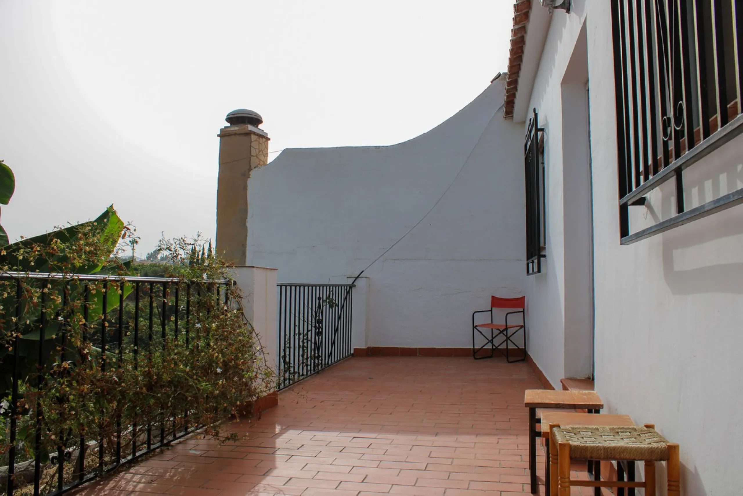Villa with garden, private pool and three large terraces with sea views.