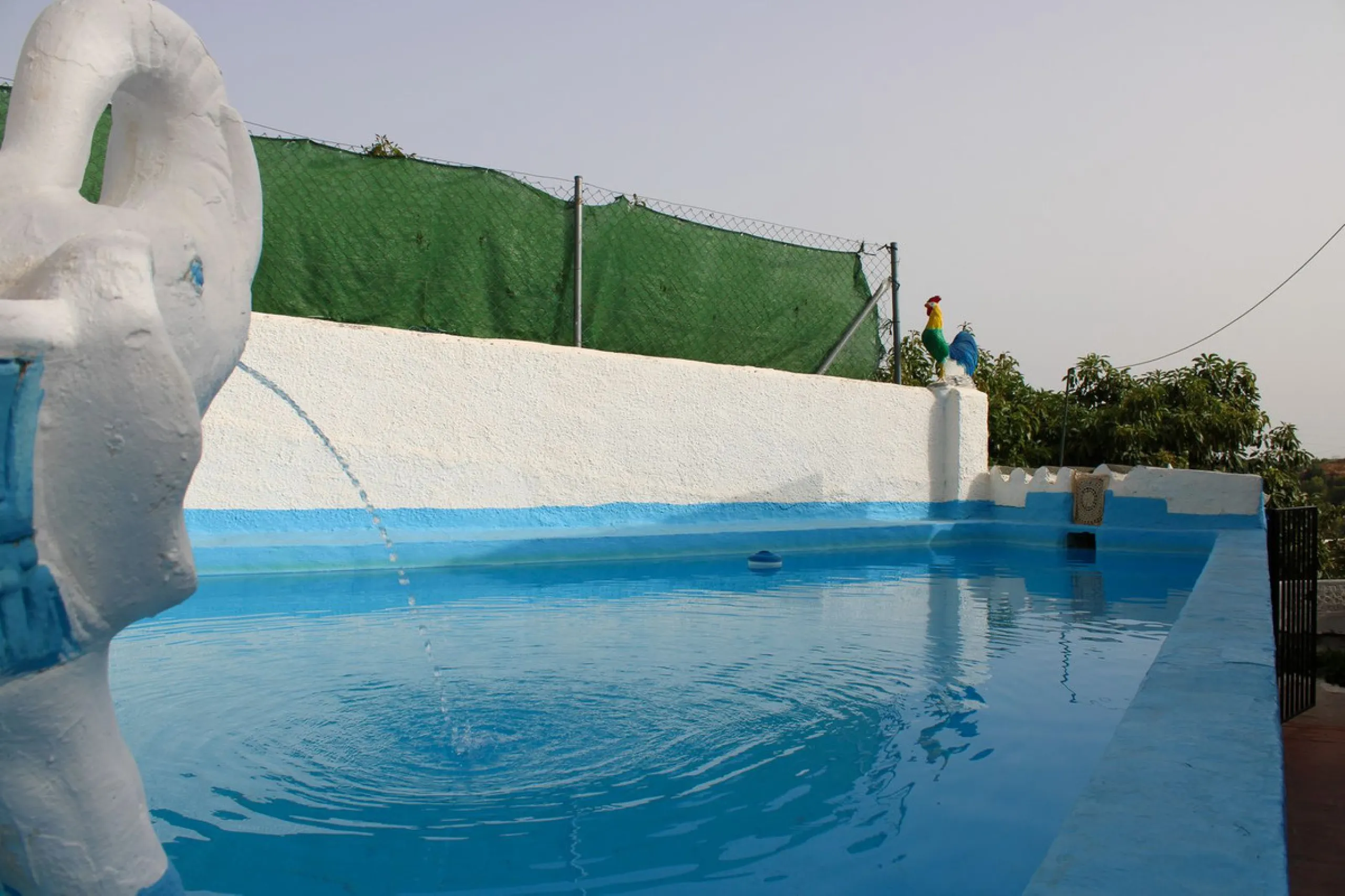 Villa with garden, private pool and three large terraces with sea views.