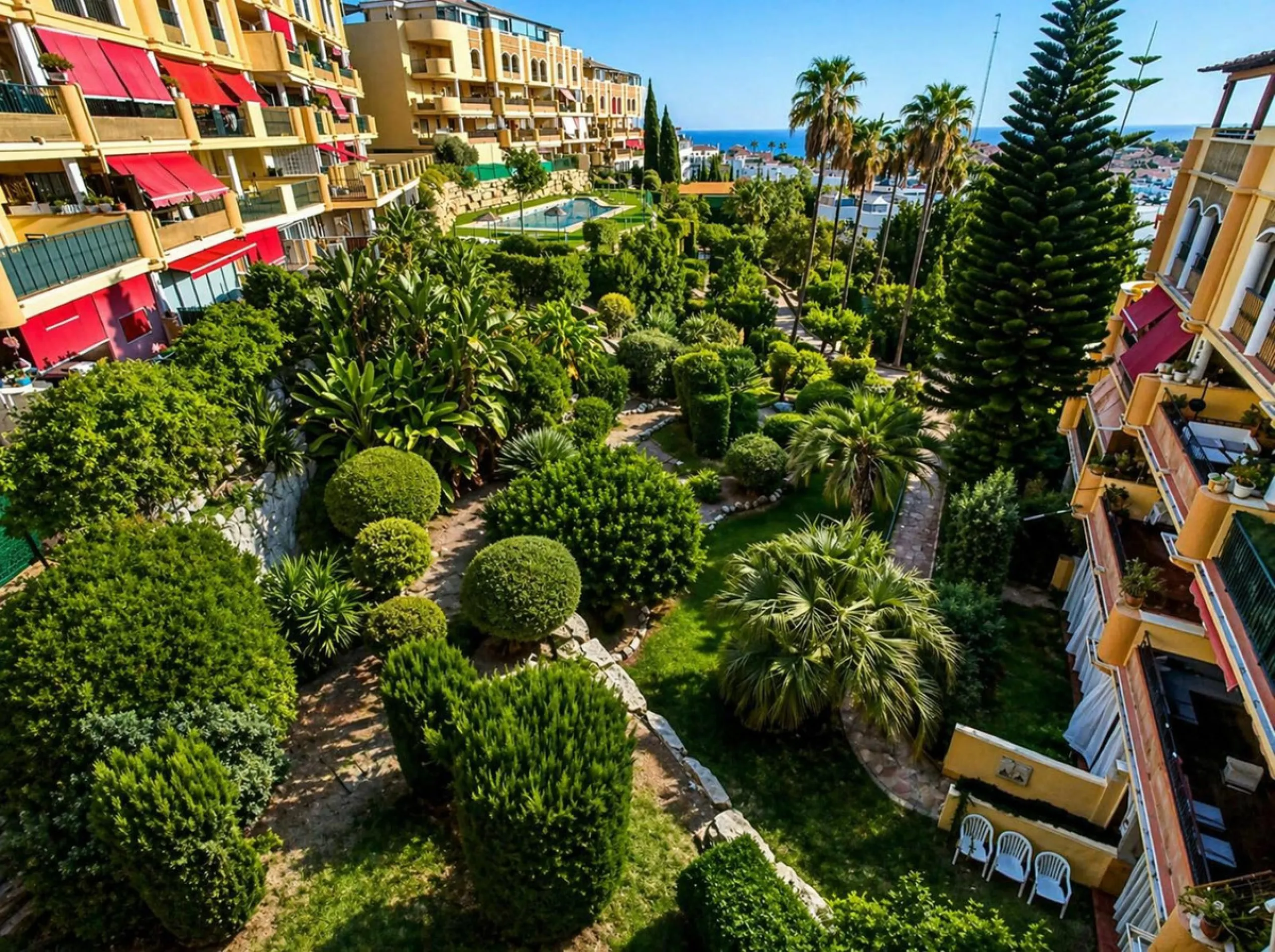 Spacious 2-Bedroom Apartment with Sea Views