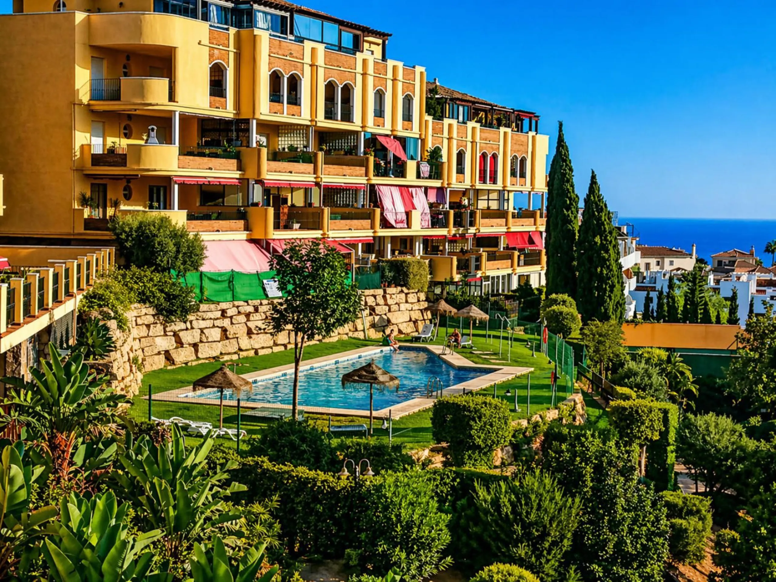 Spacious 2-Bedroom Apartment with Sea Views