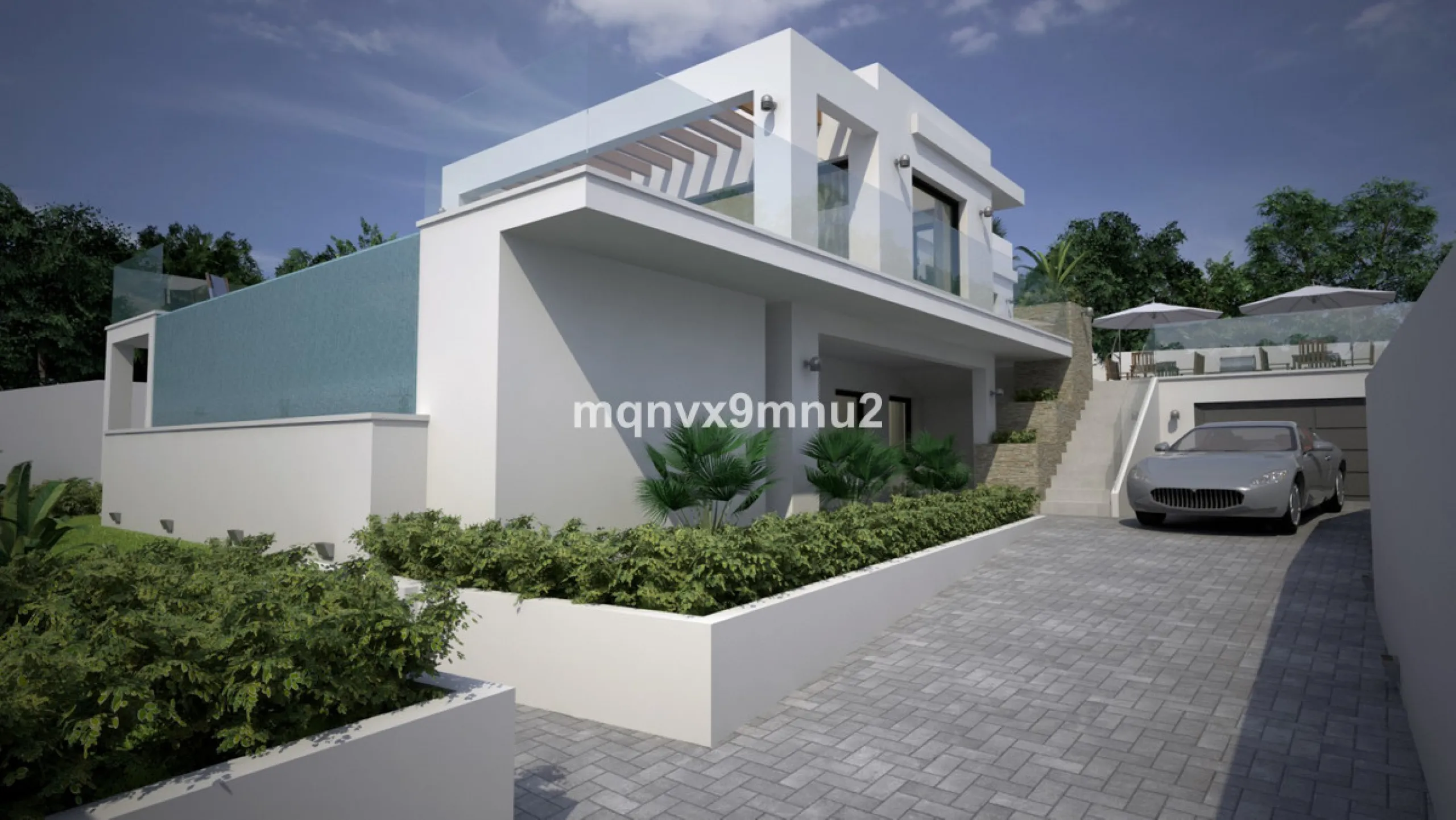 New contemporary villa built to the highest standard. Independent villa with a separate apartment on a 500m2 plot. 200meters to the beach. 10 mins walk to La Cala de Mijas. 20 minutes drive to Malaga airport.