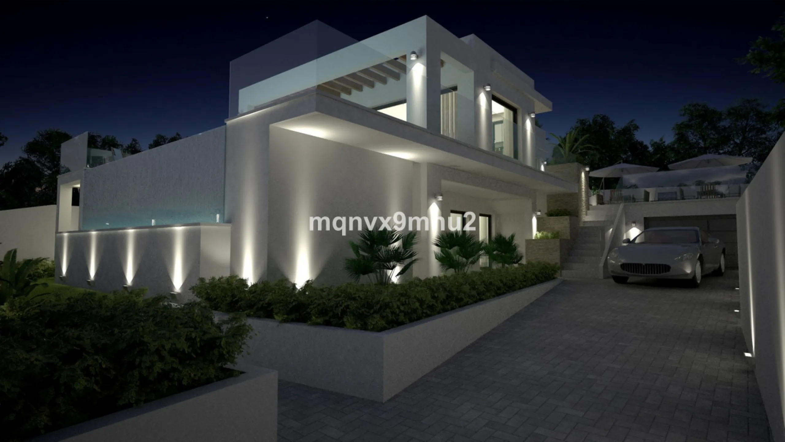 New contemporary villa built to the highest standard. Independent villa with a separate apartment on a 500m2 plot. 200meters to the beach. 10 mins walk to La Cala de Mijas. 20 minutes drive to Malaga airport.