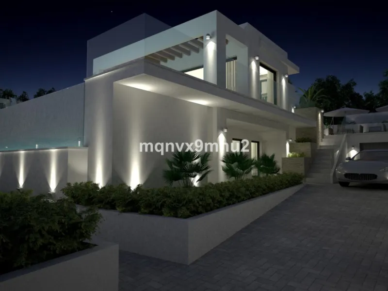 New contemporary villa built to the highest standard. Independent villa with a separate apartment on a 500m2 plot. 200meters to the beach. 10 mins walk to La Cala de Mijas. 20 minutes drive to Malaga airport.