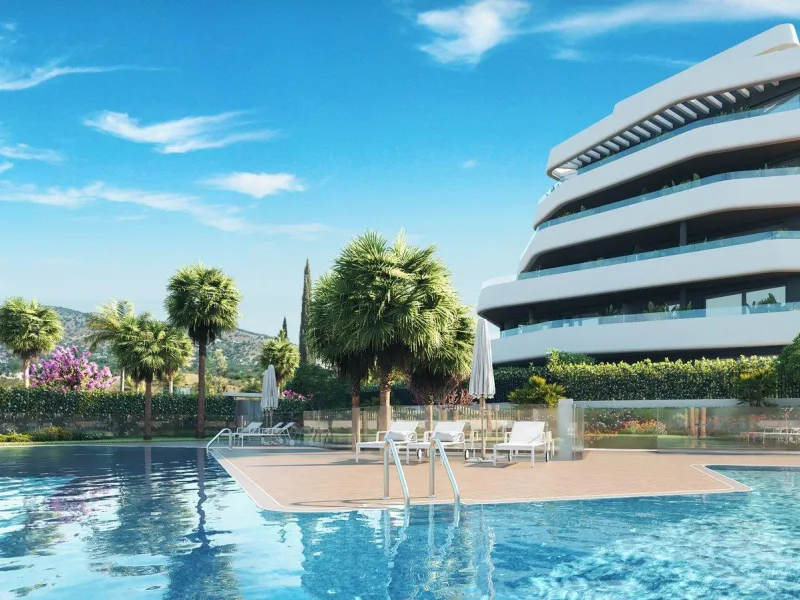 New Build Seafront Apartments in Los Álamos, Torremolinos& & Exclusive Seaside Living on the Costa del Sol& Discover this luxurious new development at Los Álamos beach, Torremolinos, located right in front of the beach and offering spectacular pa