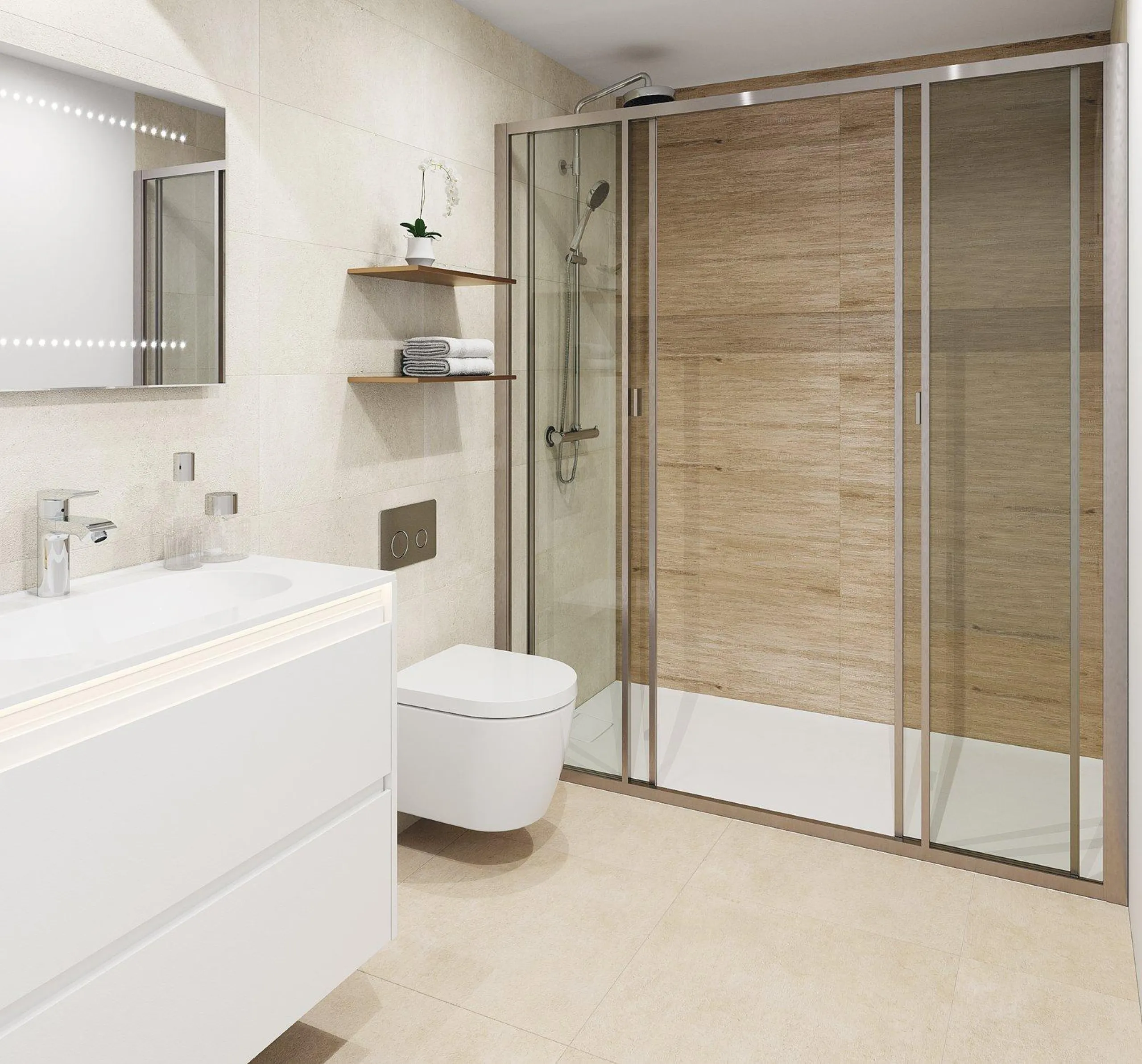 New Build Seafront Apartments in Los Álamos, Torremolinos& & Exclusive Seaside Living on the Costa del Sol& Discover this luxurious new development at Los Álamos beach, Torremolinos, located right in front of the beach and offering spectacular pa