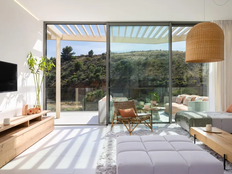 Exclusive New Build Residences in El Higuerón, Costa del Sol& & Modern Homes Surrounded by Nature& This innovative residential project of just 19 residences in El Higuerón, Costa del Sol, combines cutting-edge architecture with natural surroundin