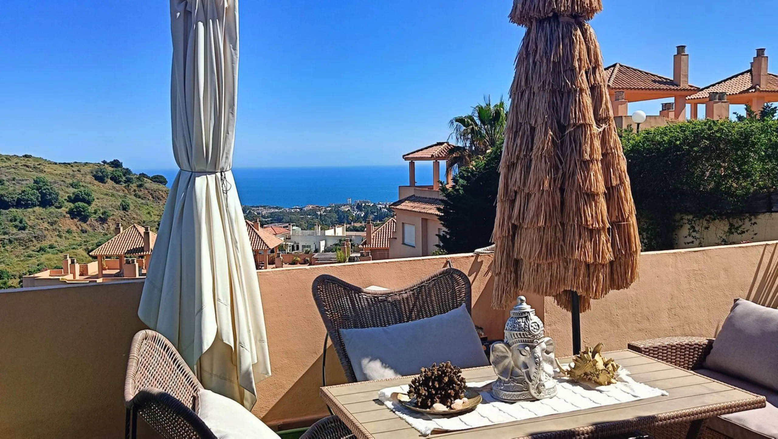 Apartment - Penthouse в продаже в Mijas, Málaga. В доме 3 спален и 3 ванных комнат. Площадь дома 121 м²