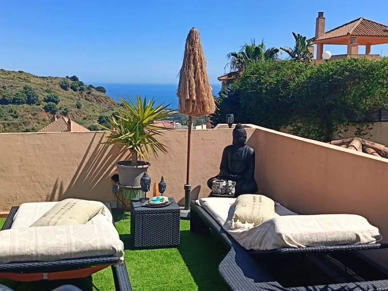Apartment - Penthouse в продаже в Mijas, Málaga. В доме 3 спален и 3 ванных комнат. Площадь дома 121 м²