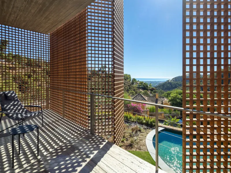 This Villa sets a new benchmark for refined living within the prestigious El Madroñal area in Benahavís.  Positioned in one of the most sought-after gated communities, the south-west facing villa offers sweeping panoramic views of the Mediterranean Sea an