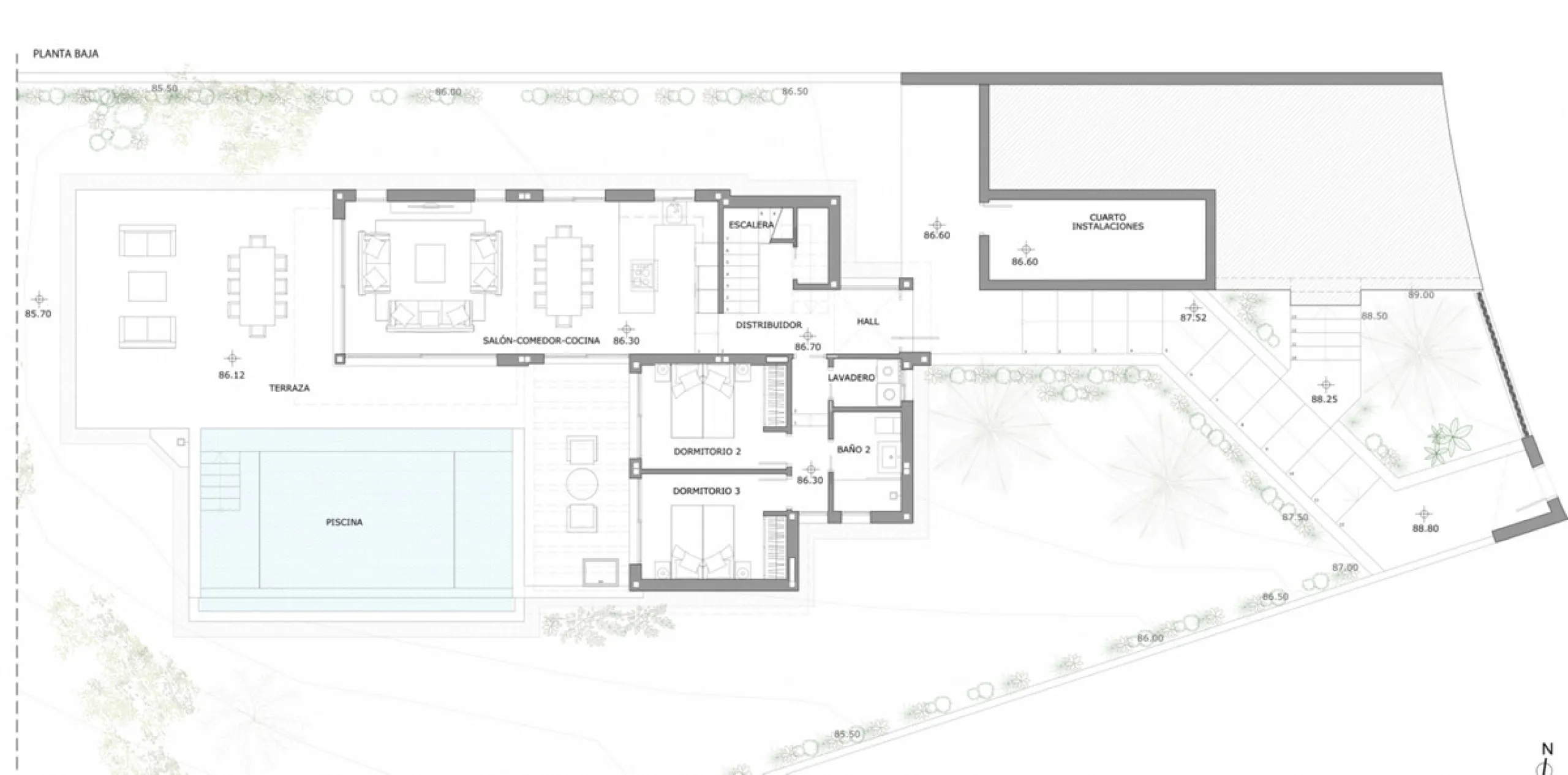 Plot - Land в продаже в Estepona, Málaga. Площадь участка 880 м²