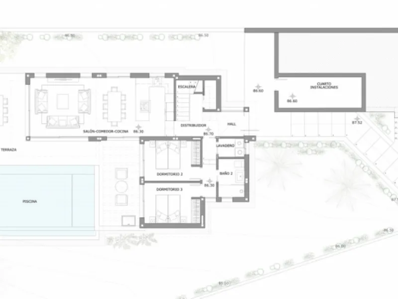 Plot - Land в продаже в Estepona, Málaga. Площадь участка 880 м²