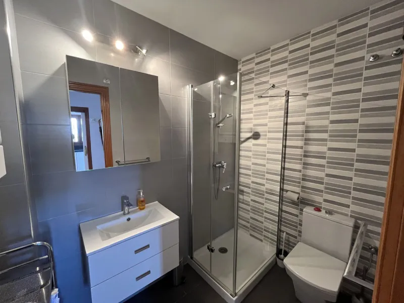 Welcome to this unique property situated in one of the most be beautiful complex on the Costa del Sol, Puebla Aida.  As you walk in you will find a landing leading onto the kitchen and a large living area with two terraces.  On this same landing there are