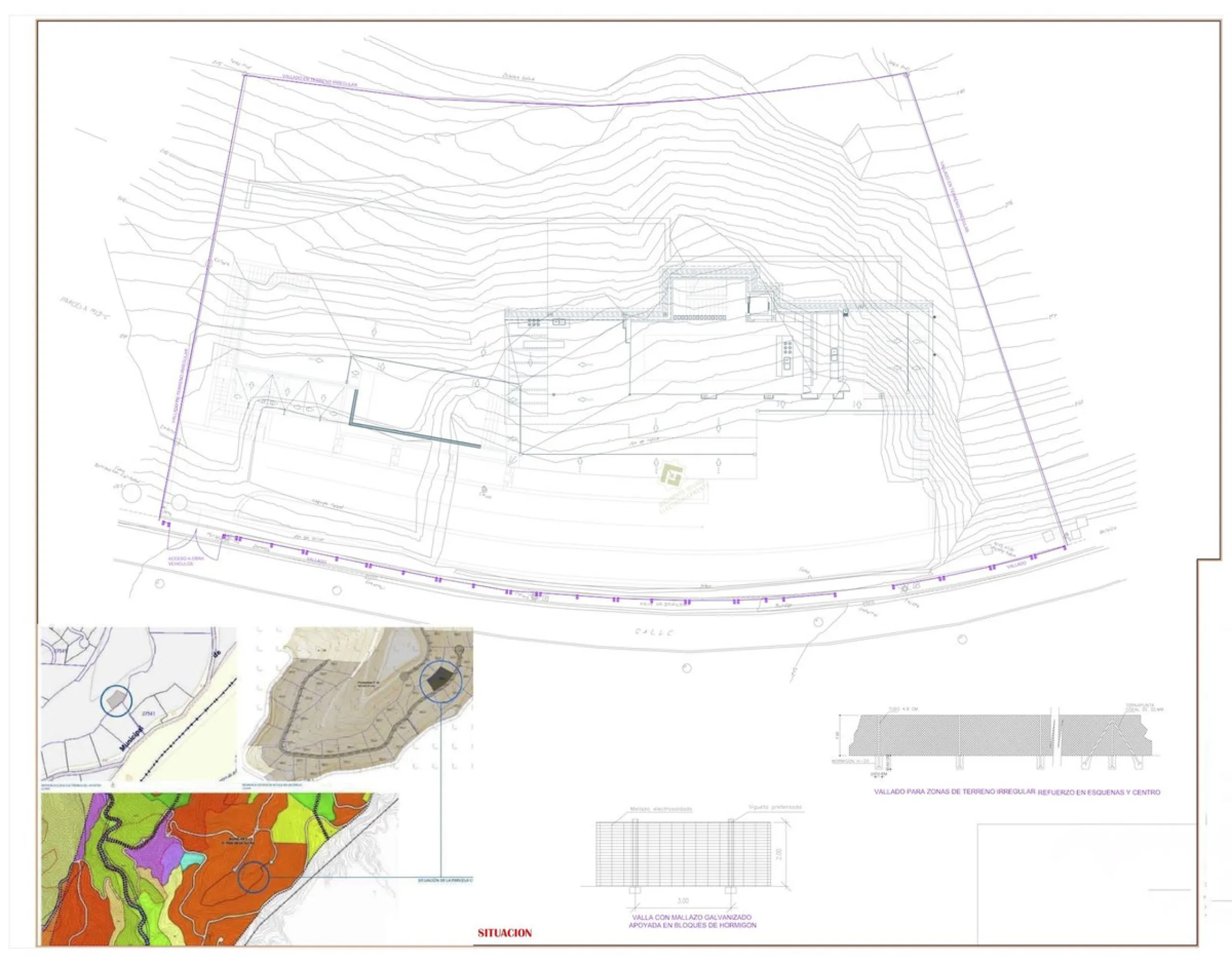 Prime south-facing plot with panoramic sea views with PLANNING PERMISSION AND PROJECT IN PLACE | Real de La Quinta, Benahavís.