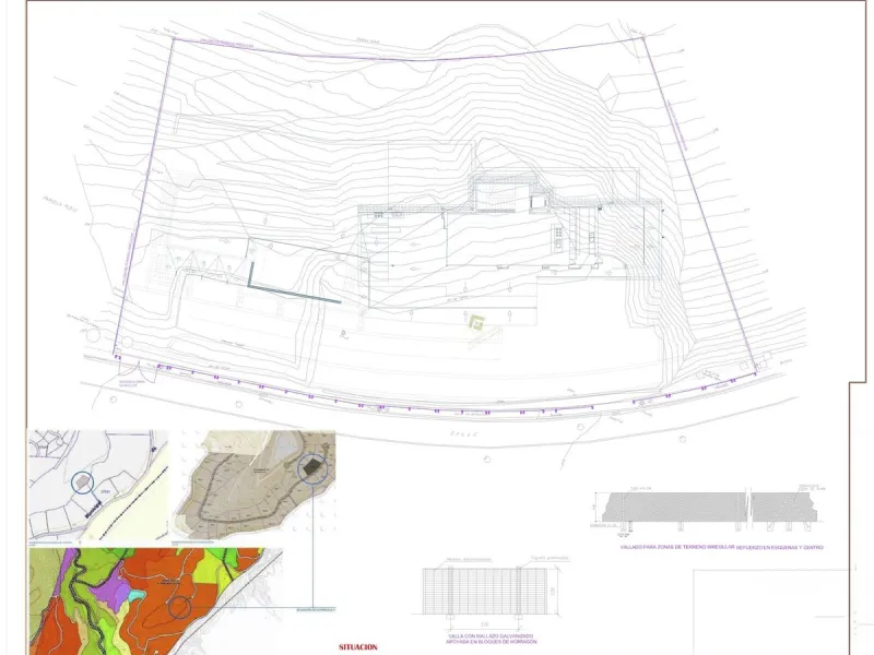 Prime south-facing plot with panoramic sea views with PLANNING PERMISSION AND PROJECT IN PLACE | Real de La Quinta, Benahavís.
