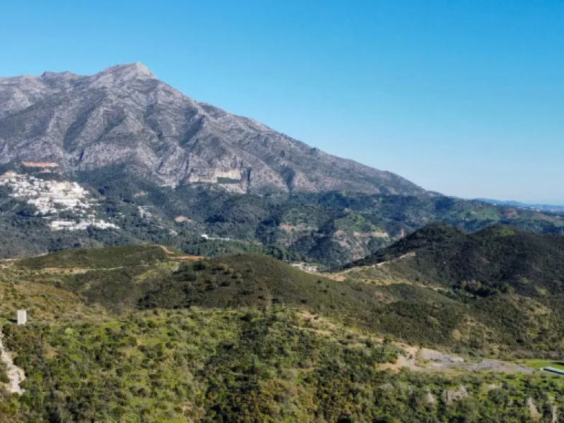 Prime south-facing plot with panoramic sea views with PLANNING PERMISSION AND PROJECT IN PLACE | Real de La Quinta, Benahavís.