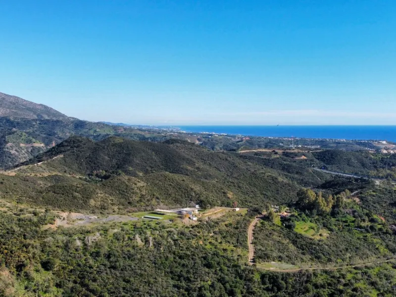 Prime south-facing plot with panoramic sea views with PLANNING PERMISSION AND PROJECT IN PLACE | Real de La Quinta, Benahavís.