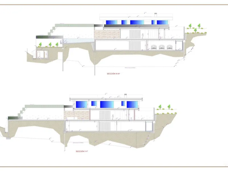 Prime south-facing plot with panoramic sea views with PLANNING PERMISSION AND PROJECT IN PLACE | Real de La Quinta, Benahavís.