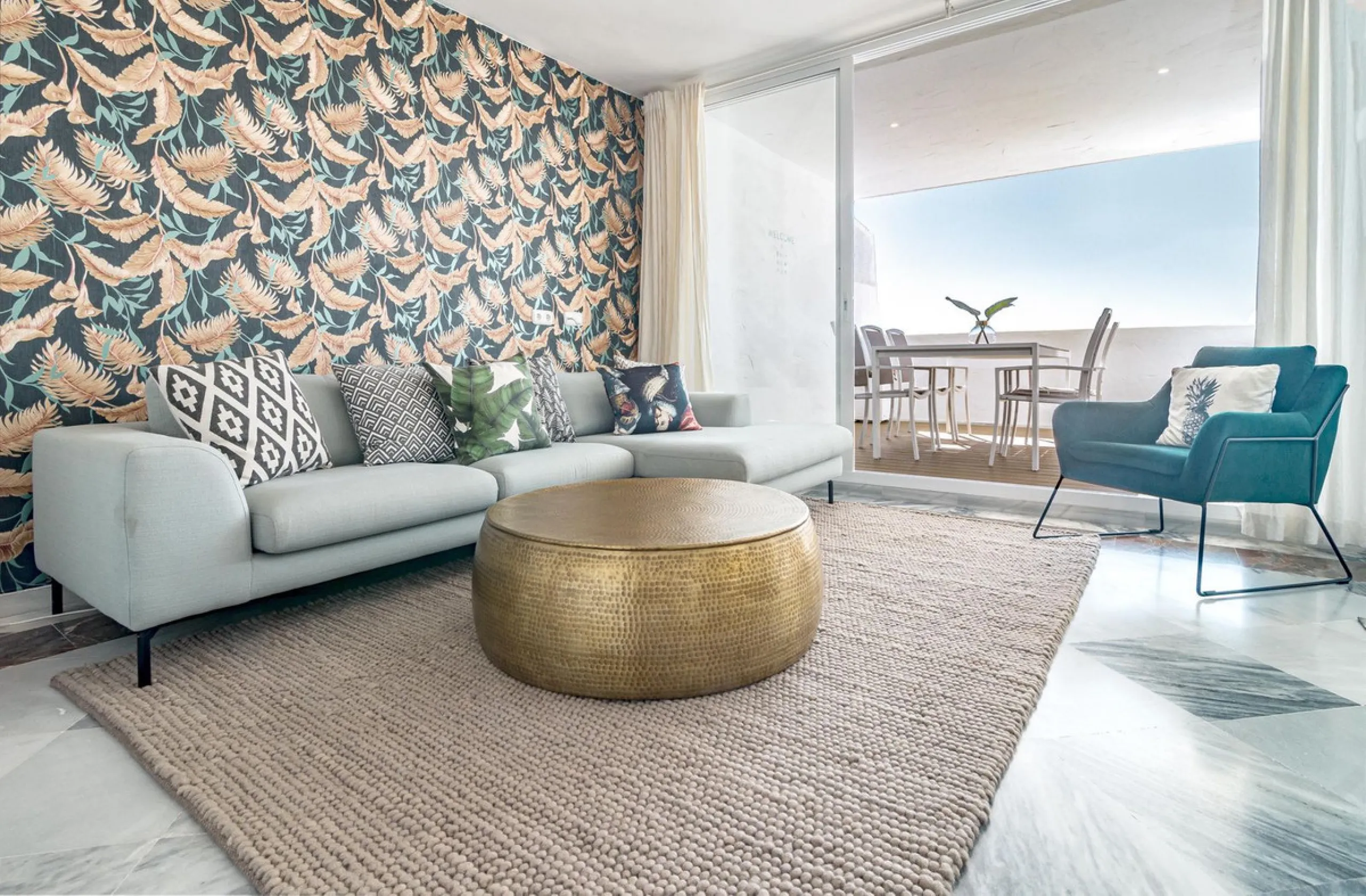 A superb west facing renovated duplex penthouse for sale in the popular El Dorado urbanisation in Nueva Andalucia, close to Puerto Banus