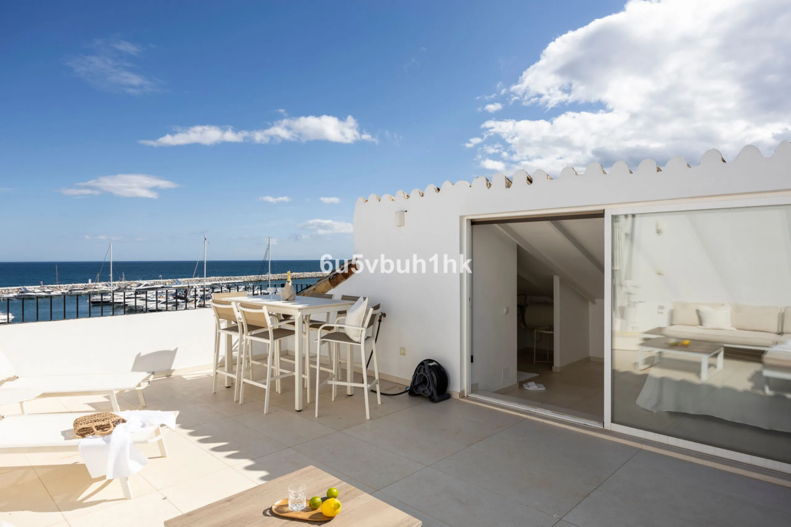Discover this beautifully renovated duplex penthouse perfectly positioned in the vibrant heart of Puerto Banús, boasting spectacular views directly over the iconic marina.