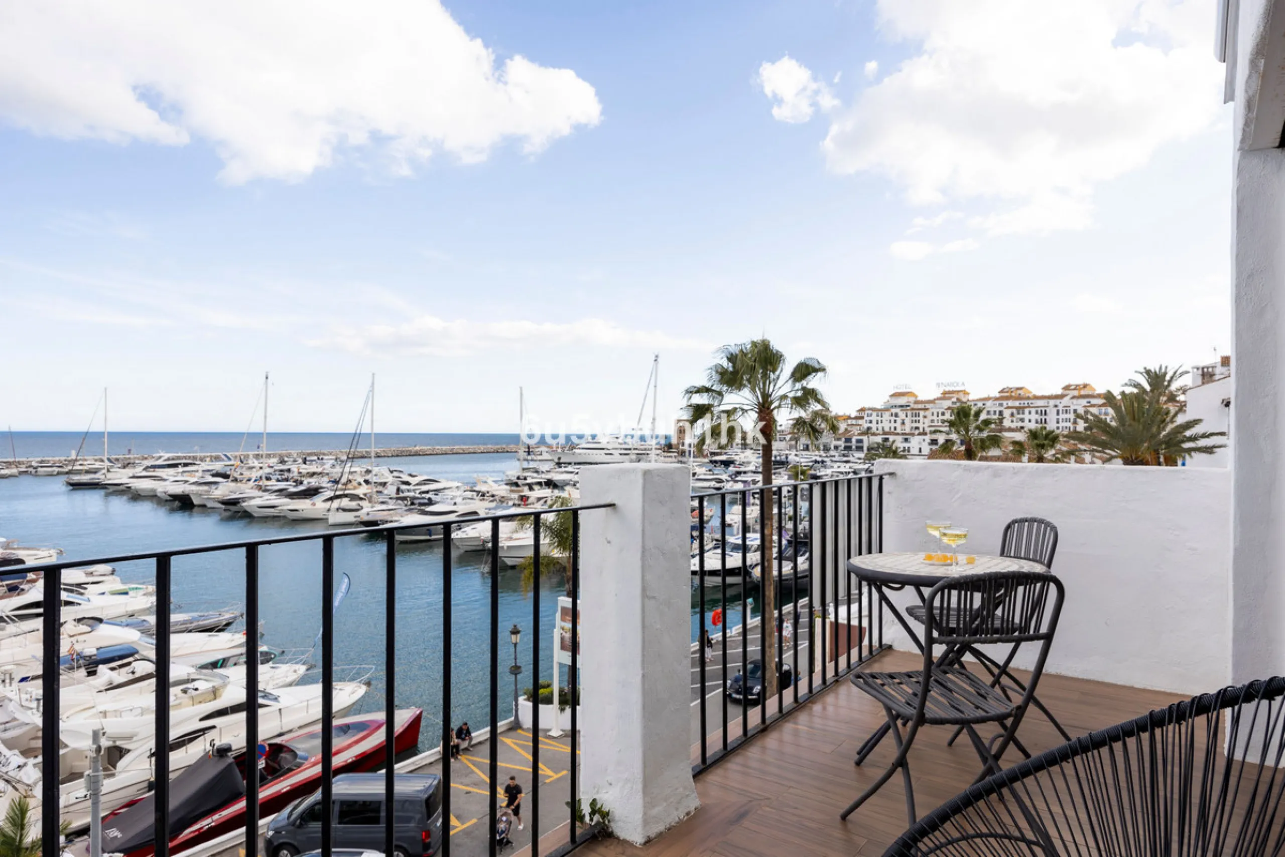 Discover this beautifully renovated duplex penthouse perfectly positioned in the vibrant heart of Puerto Banús, boasting spectacular views directly over the iconic marina.