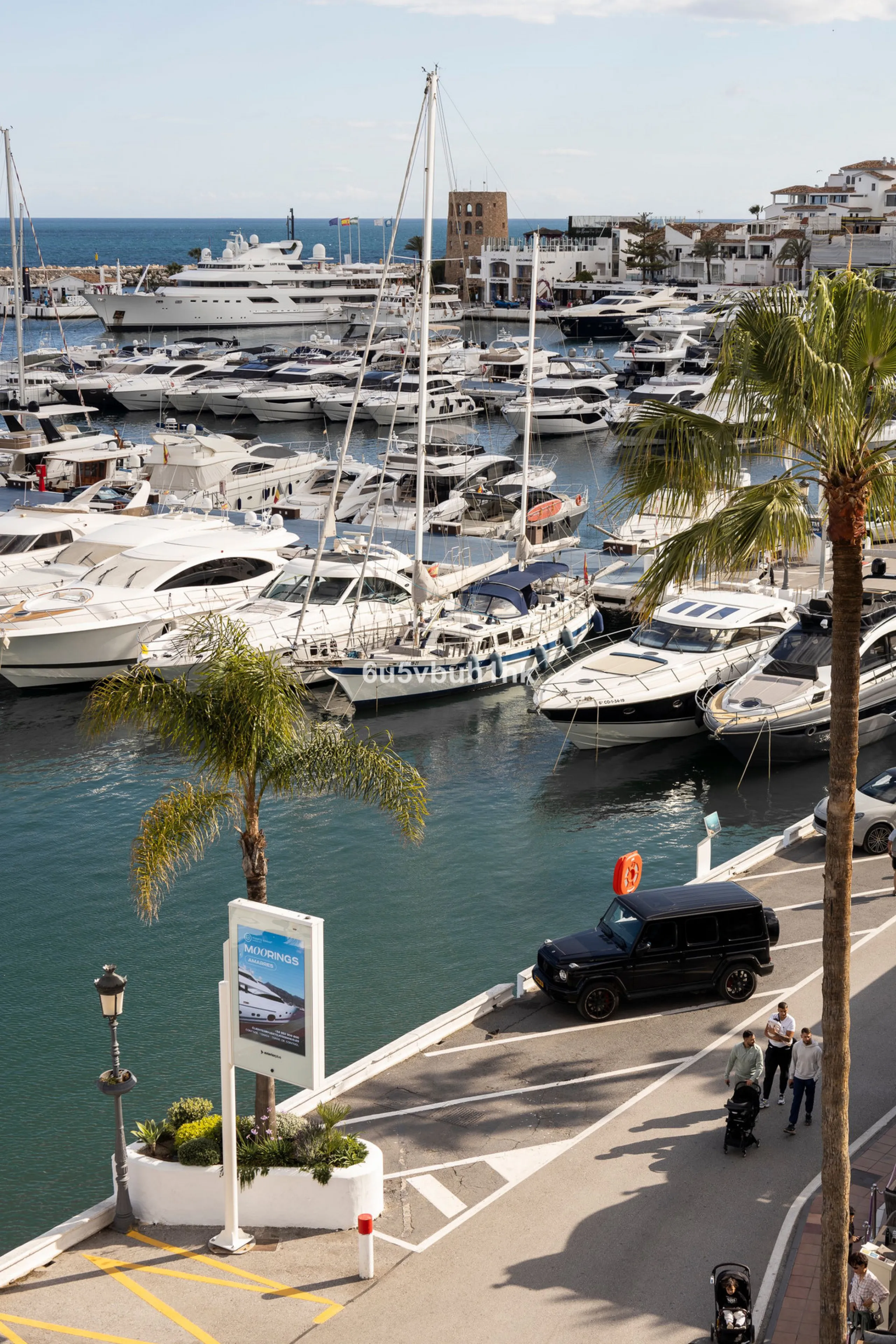 Discover this beautifully renovated duplex penthouse perfectly positioned in the vibrant heart of Puerto Banús, boasting spectacular views directly over the iconic marina.