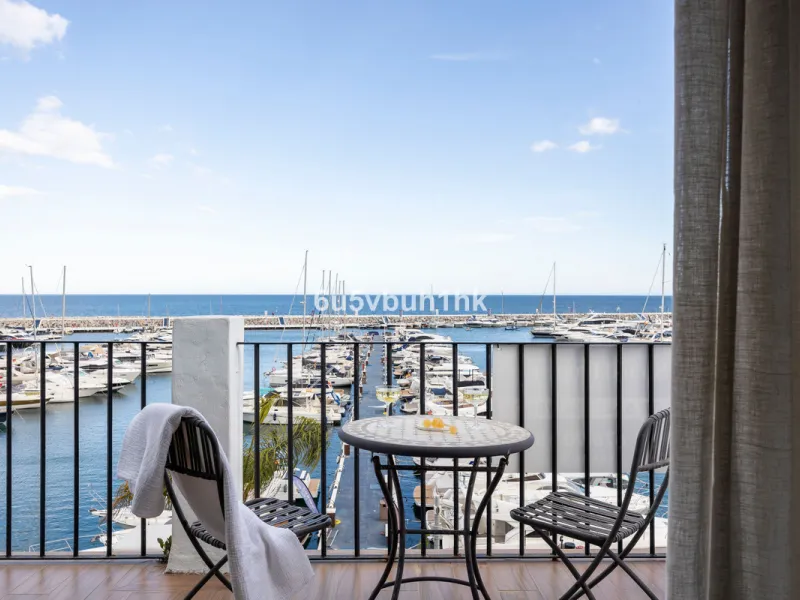 Discover this beautifully renovated duplex penthouse perfectly positioned in the vibrant heart of Puerto Banús, boasting spectacular views directly over the iconic marina.