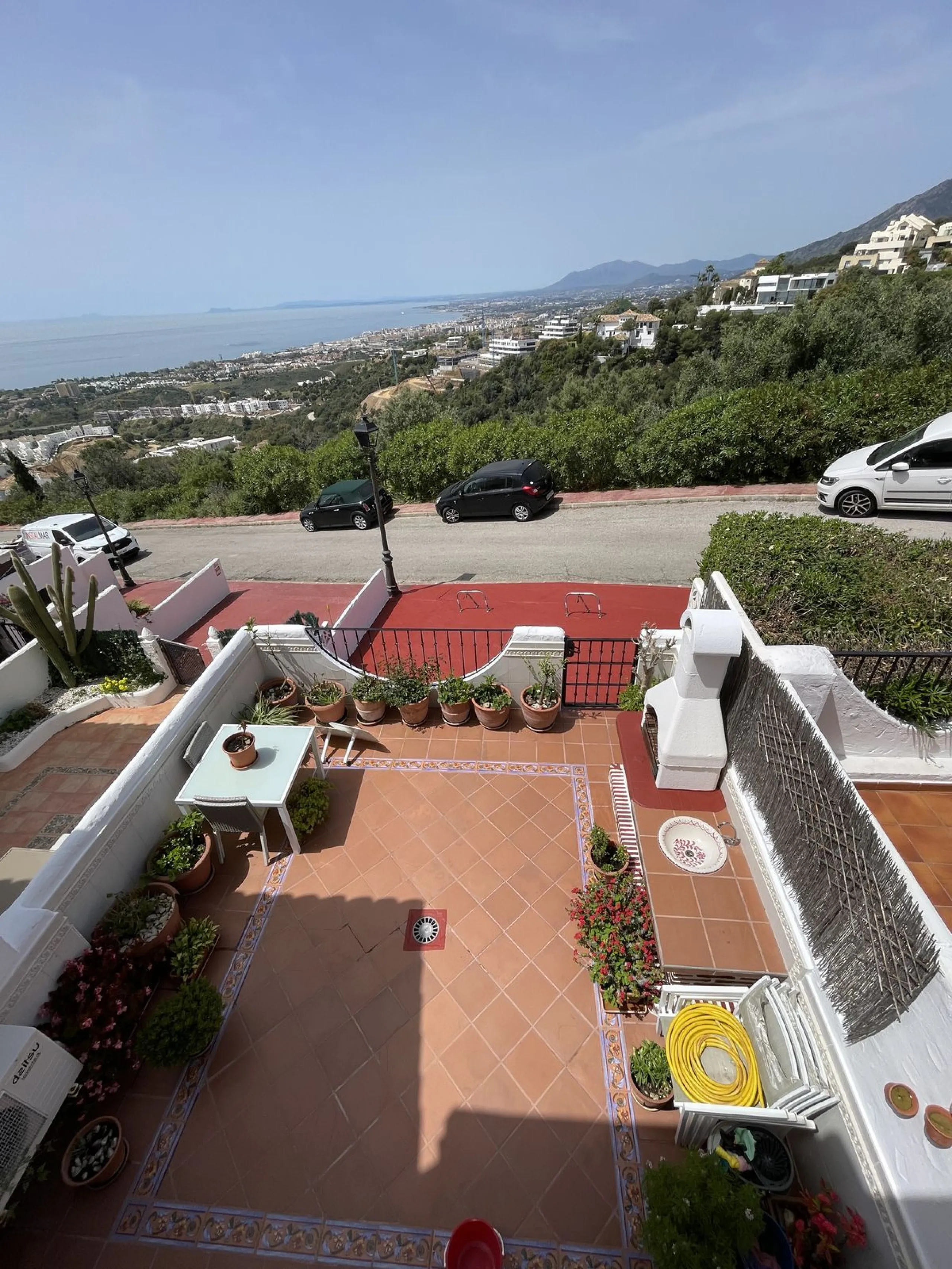 Mediterranean-Style Townhouse with Breathtaking Sea Views in Altos de Los Monteros