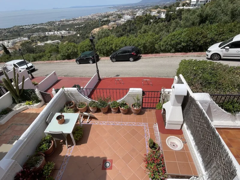 Mediterranean-Style Townhouse with Breathtaking Sea Views in Altos de Los Monteros