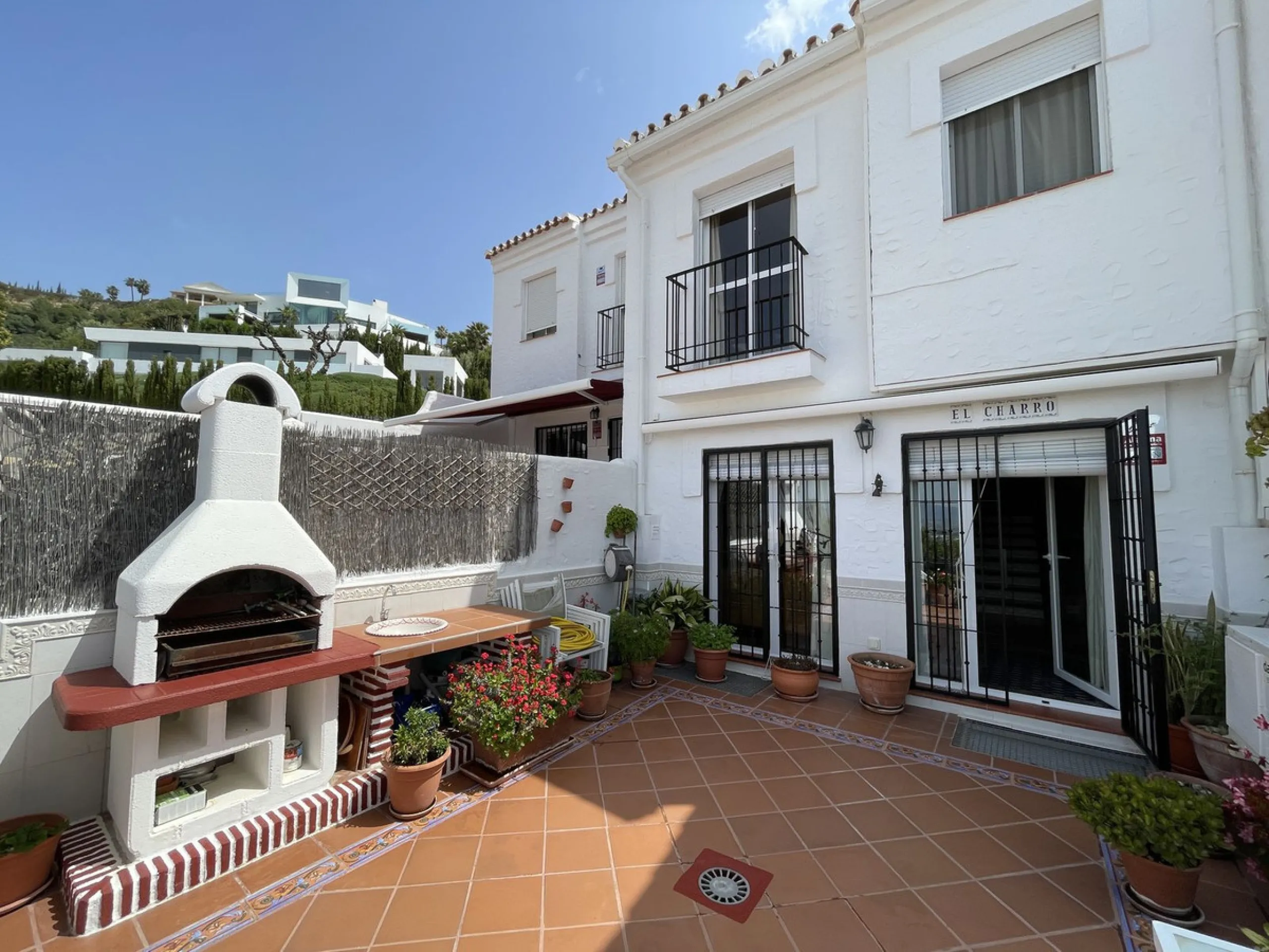 Mediterranean-Style Townhouse with Breathtaking Sea Views in Altos de Los Monteros