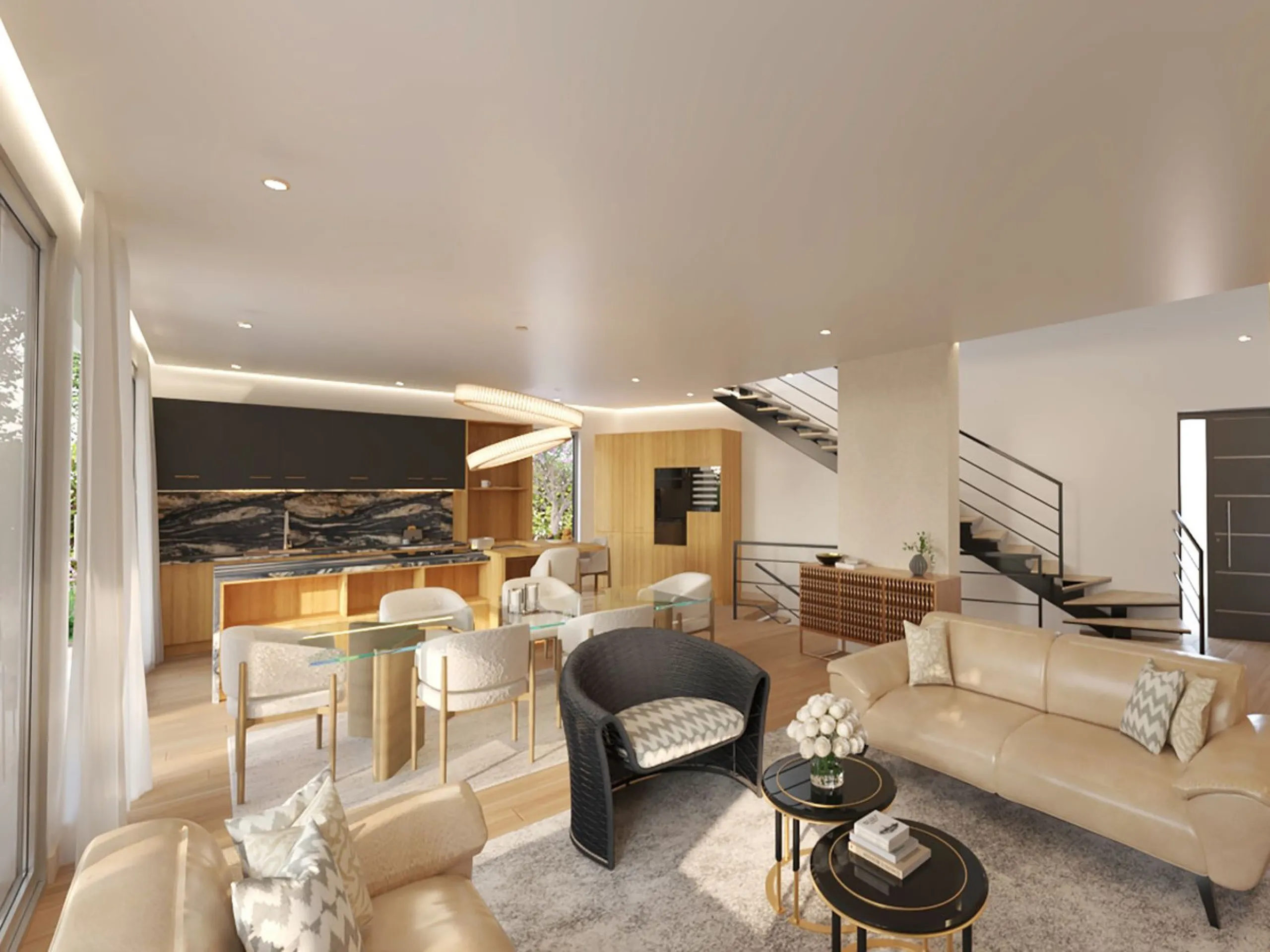 Brand new modern villa midway between the beach and the town of San Pedro Alcantara, walking distance to the amenities, shops & restaurants, boulevard & beach bars.