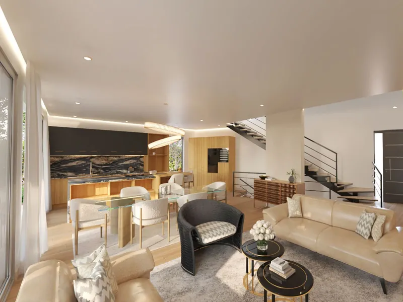 Brand new modern villa midway between the beach and the town of San Pedro Alcantara, walking distance to the amenities, shops & restaurants, boulevard & beach bars.