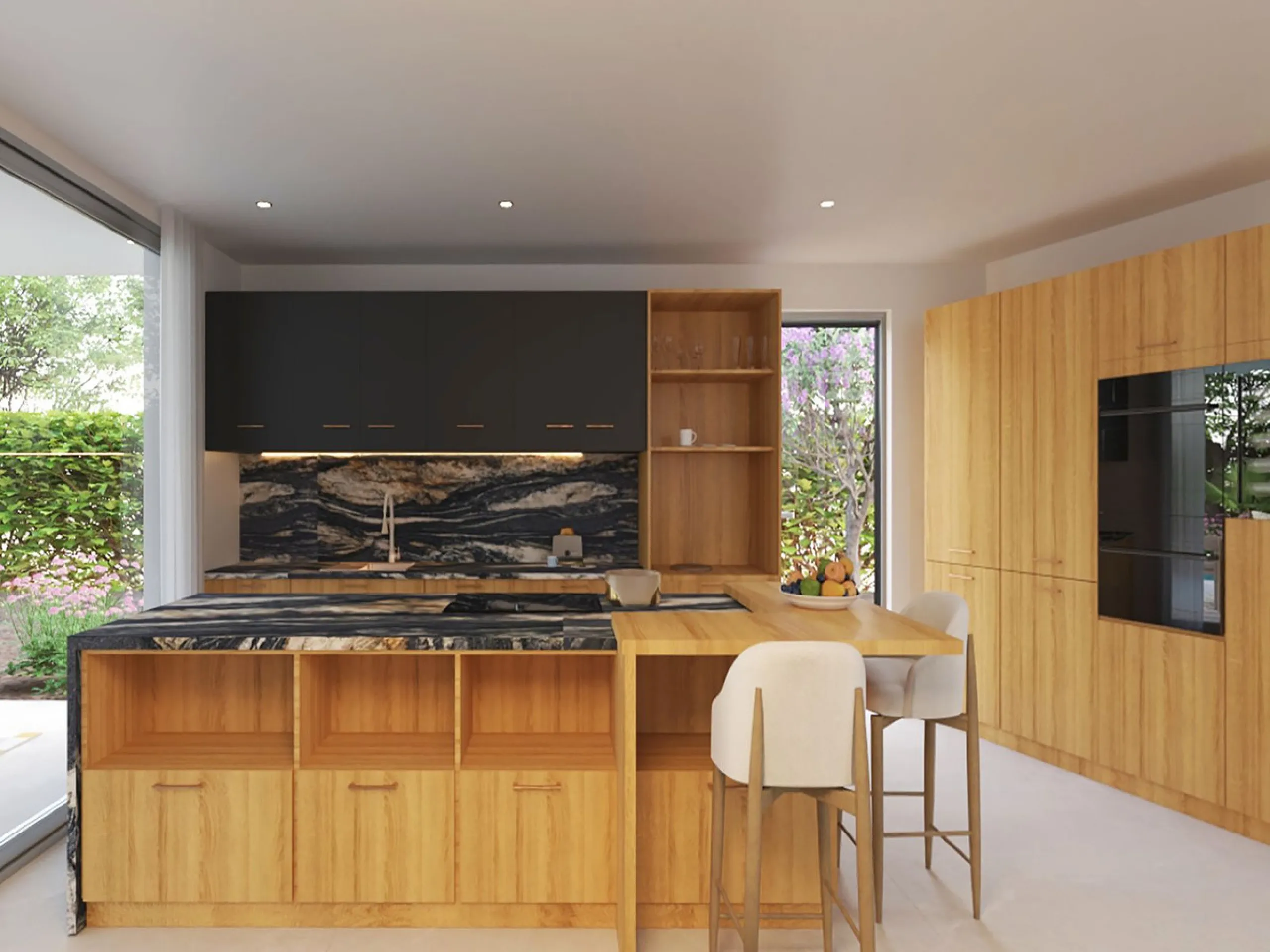 Brand new modern villa midway between the beach and the town of San Pedro Alcantara, walking distance to the amenities, shops & restaurants, boulevard & beach bars.