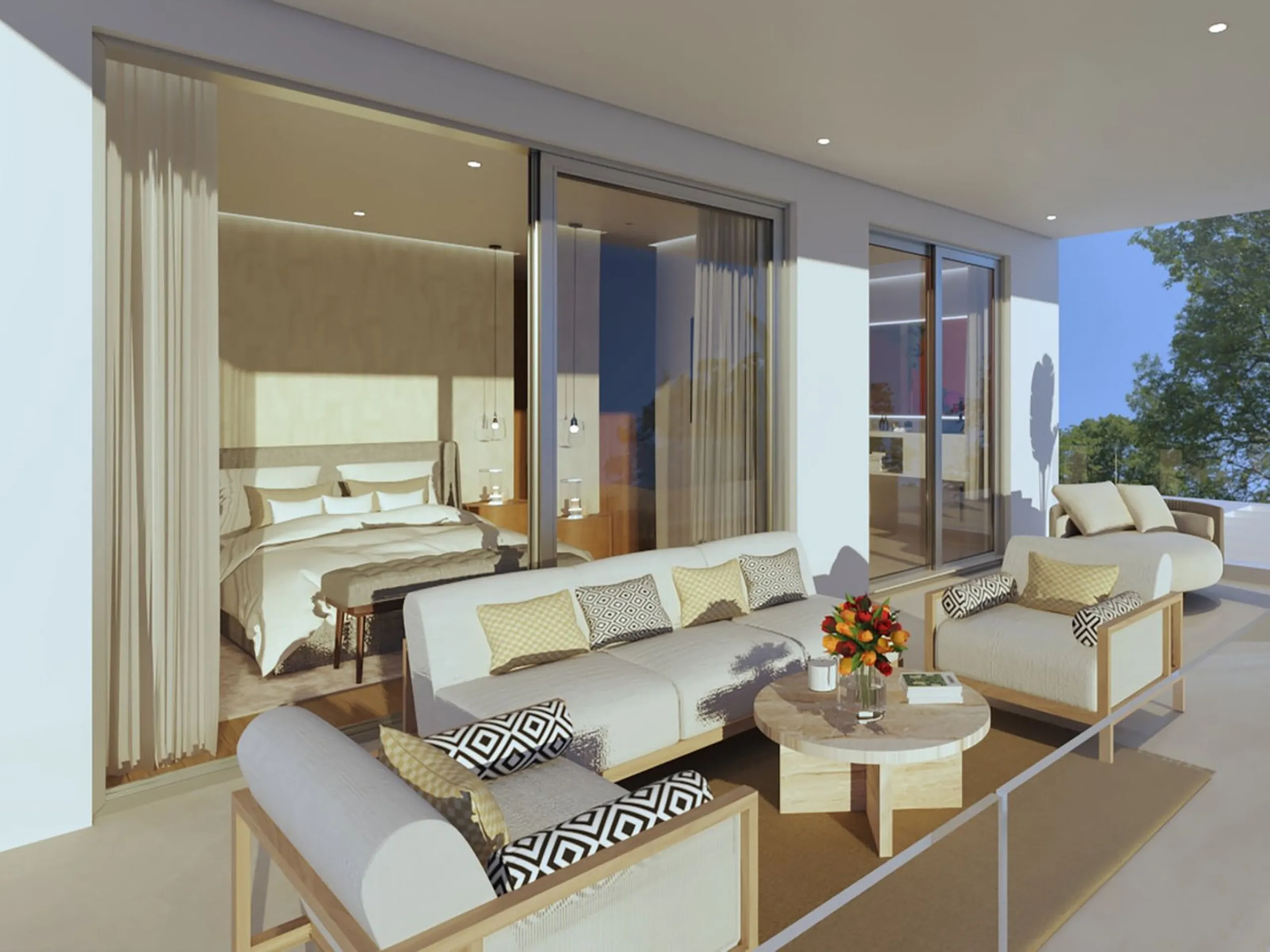 Brand new modern villa midway between the beach and the town of San Pedro Alcantara, walking distance to the amenities, shops & restaurants, boulevard & beach bars.