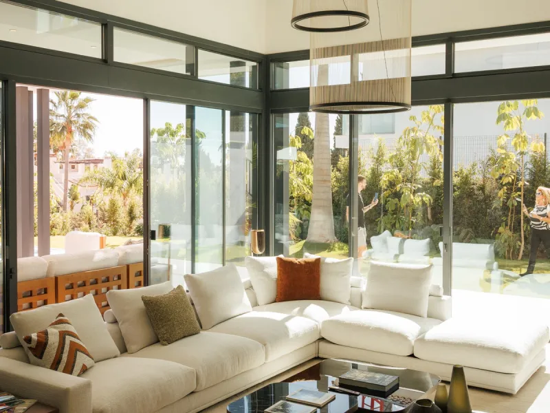 This exceptional contemporary villa is situated in the prestigious Lomas del Rey,  Marbella Golden Mile. Boasting a prime location, the property offers proximity to local amenities, transport links, shops, the town centre, the port, as well as being conve