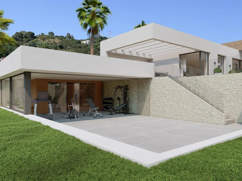 House - Detached Villa в продаже в Marbella, Málaga. В доме 4 спален и 5 ванных комнат. Площадь дома 596 м². Площадь участка 1600 м²