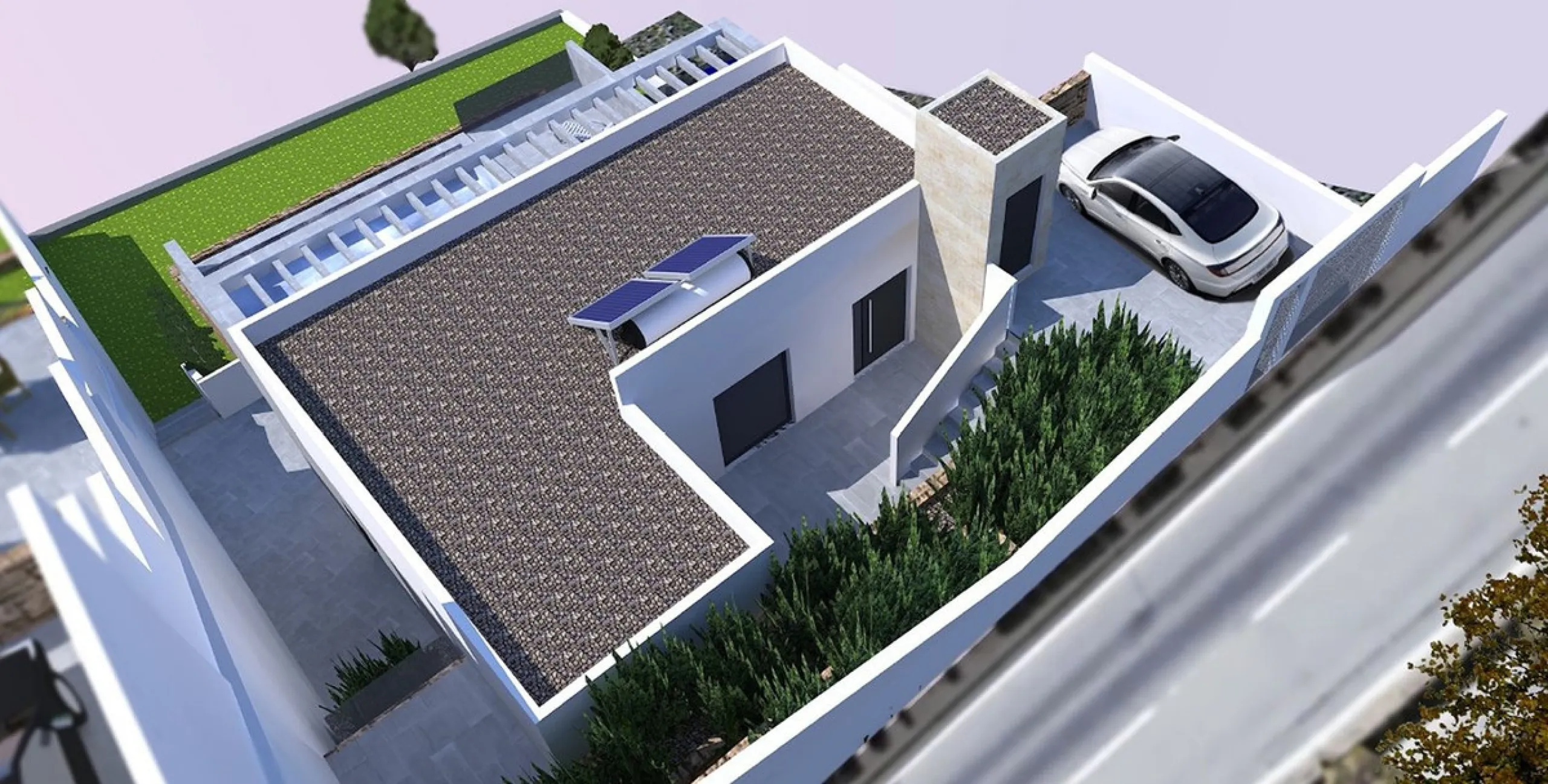 An exceptional opportunity to build your dream family home on an elevated urban plot at the upper edge of the vibrant and welcoming village of Cómpeta.
