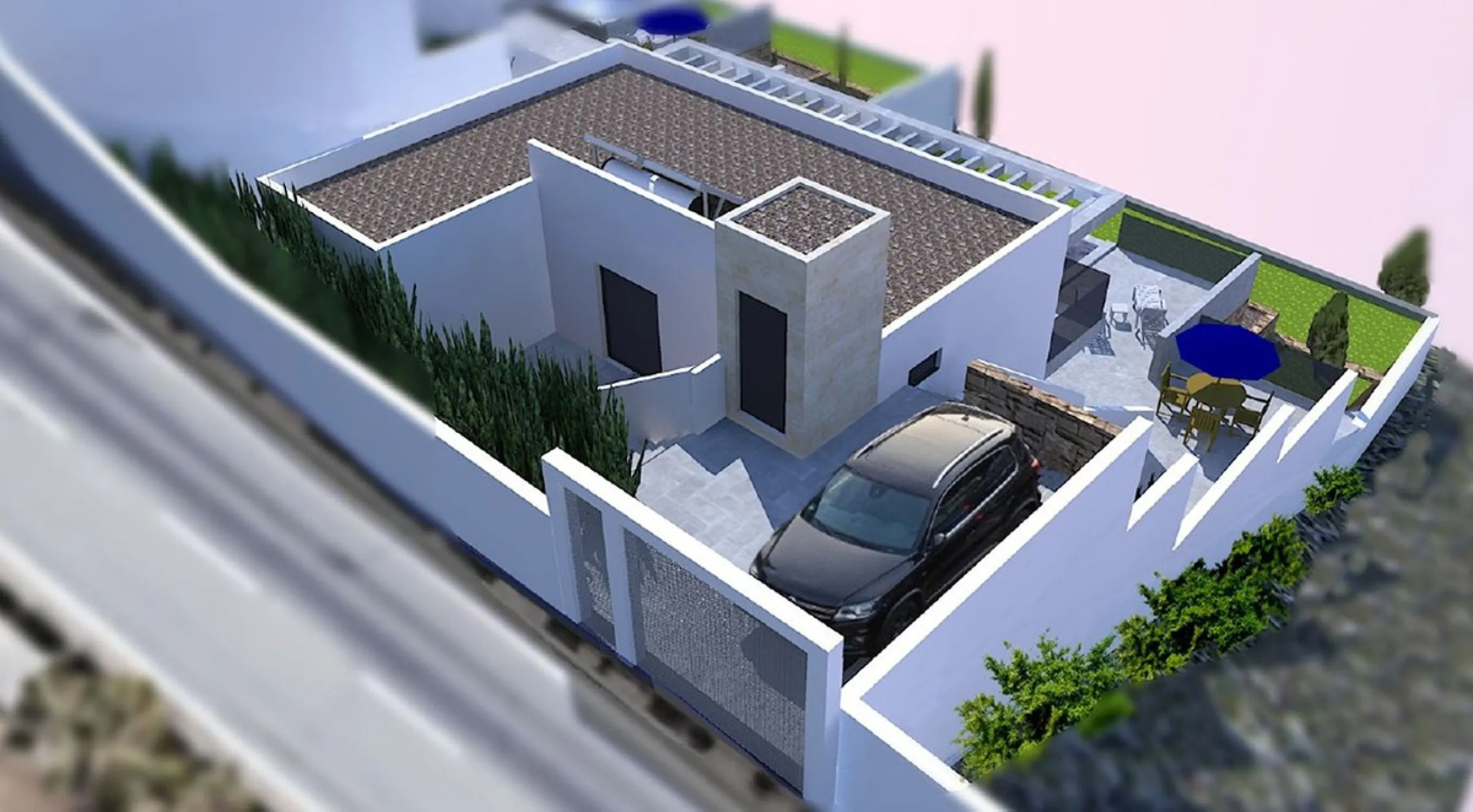 An exceptional opportunity to build your dream family home on an elevated urban plot at the upper edge of the vibrant and welcoming village of Cómpeta.