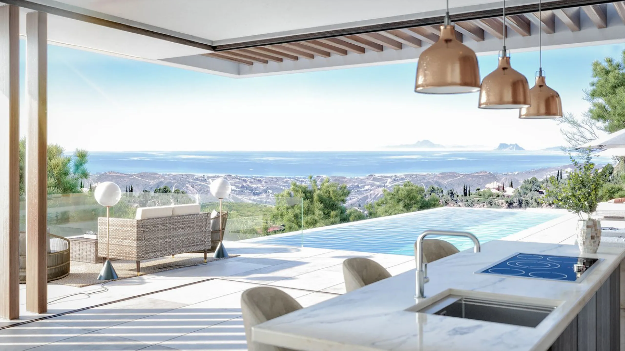 Exceptional South-Facing Plot with Panoramic Sea Views in Real de La Quinta, Benahavís