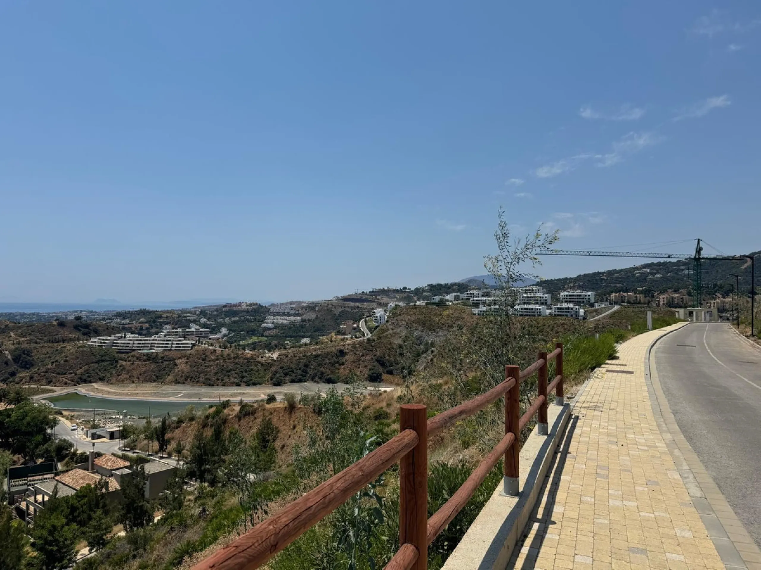 Exceptional South-Facing Plot with Panoramic Sea Views in Real de La Quinta, Benahavís